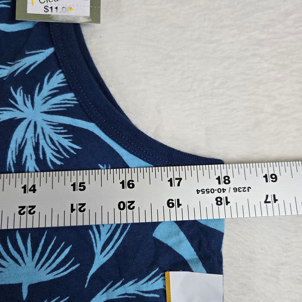 Goodfellow Target Tank top Mens Small palm tree shirt 0628 - Picture 8 of 9